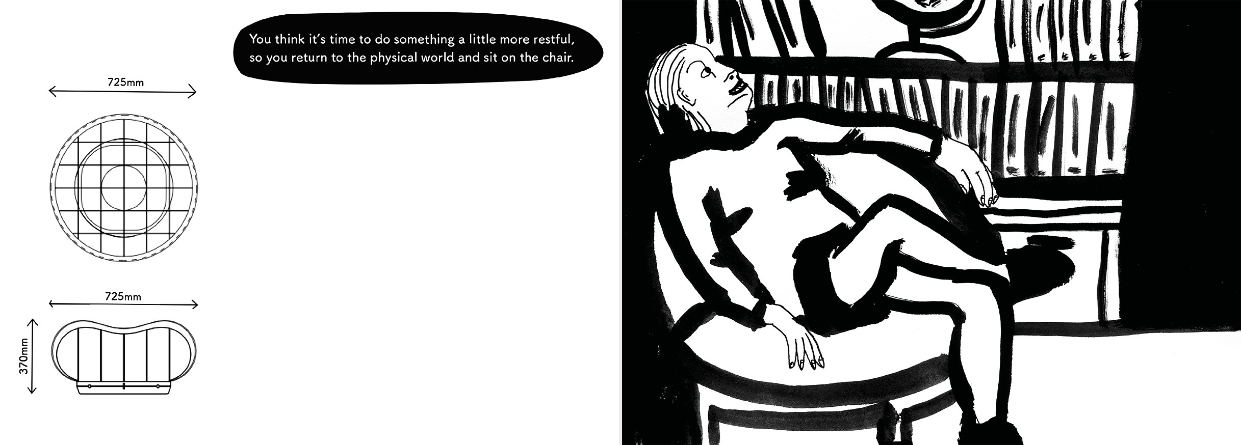 Brief Dreams — the book, spread 6